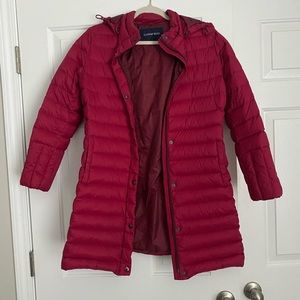 Lands End Puffer Coat